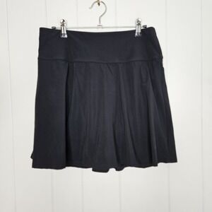 LL Bean Spandex Skirt With Lining Briefs Size 14 Reg